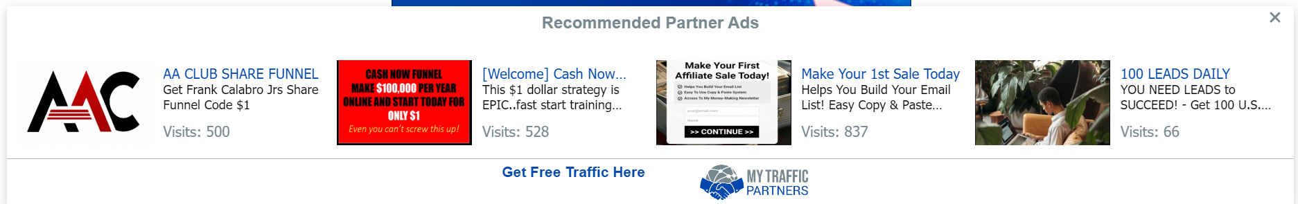 Vertical Ads Widget Preview